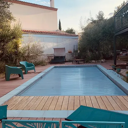 Apartamento Independant Avec Jardin Et Acces Piscine Nîmes